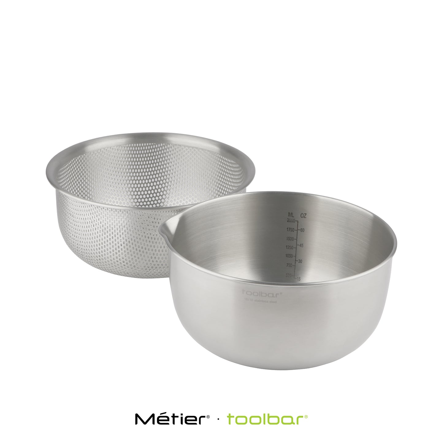 21CM MIXING BOWL & COLANDER